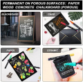 Shuttle Art Chalk Markers, 30 Vibrant Colors Liquid Chalk Markers Pens for Chalkboards