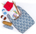 YARWO Knitting Yarn Bag, Tote Bag for Knitting Needles