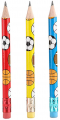 Madisi Golf Pencils with Eraser, 2 HB Half Pencils