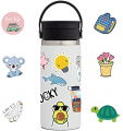 300 PCS Water Bottle Stickers for Kids Teens, Vinyl Vsco Waterproof Cute Aesthetic Stickers
