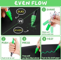 Liquid Chalk Markers Pens - 8 Colors Washable & Wet Erase Neon Chalk Makers for Blackboard, Chalkboard Signs