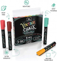 LANA & LUCA Liquid Chalk Markers - Wet Erase Marker Pens - for Chalkboards Signs, Windows