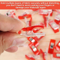 200 Pcs Sewing Clips for Fabric Multipurpose Small Mini Sewing Clips Quilting Clips for Fabric,Binding