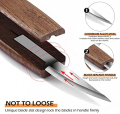 Wood Carving Tools Set-Wood Carving Kit with Hook Carving Knife, Detail Wood Knife