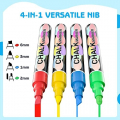 Banral Liquid Chalk Markers Erasable, 24 Colors Neon Chalk Markers Pens for Chalkboard
