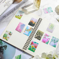 1000 Pieces Washi Sticker Set and Vintage Scrapbook Paper Journaling Supplies, Including 6 Set