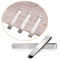 Sewing Clips Set of 20 Stainless Steel Hemming Clips 3 Inches Measurement Ruler Quilting Supplies