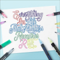 Super Squiggles Outline Markers - 21 Color AKARUED Shimmer Marker Set, Supersquiggles Outline Marker