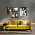 Black A2 Frame Display 16.5 x 23.4 inch Posters and Pictures - Horizontal and Vertical Wall Hanging Option