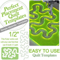 Using Quilting Templates Rulers, Quilting Templates for Machine Quilting