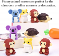 70PCS Animal Eraser Puzzle Erasers for Kids Classroom Party