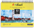 ArtBeek Water Color Pad 9X12 300g/140lb Spiral Bound Acid Free Cold Pressed