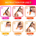 Emooqi Set of 24 Colors Acrylic Paint Pens