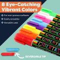 8 Colors non-toxic Erasable Chalk Markers