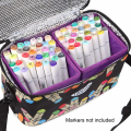 Toprema New Marker Pen Case Holder for 120 Markers