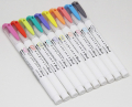 Zebra Pen Zebra Brush DBL END ASST Color, Assorted Refresh and Friendly
