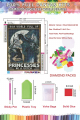 5D Diamond Painting Kits for Adults, Retro Witch DIY Rhinestone Diamond Art Kits for Beginners
