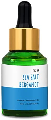 Sea Salt Bergamot Fragrance Oil, MitFlor Single Scented Oil