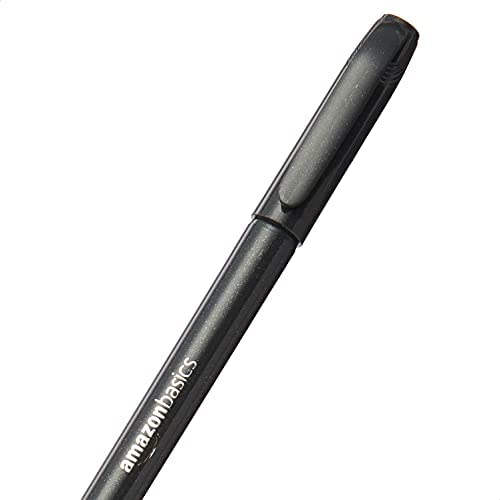 Amazon Basics Calligraphy Brush Pen, Black