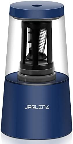 JARLINK Electric Pencil Sharpener, Heavy Duty Helical Blade for No.2/Colored Pencils(6-8mm)