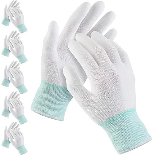 6 Pairs Quilting Gloves for Free-Motion Quilting, Machine Quilting Gloves
