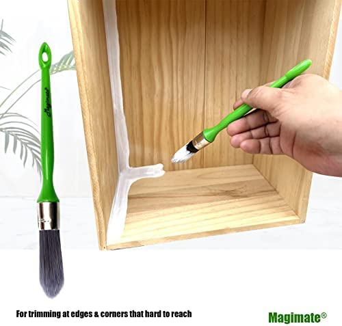 Magimate Stain Brushes for Chalk Paint Wood, Cabinet