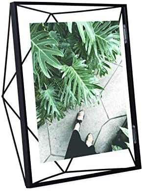 Umbra Prisma Picture Frame, 8x10 Photo Display for Desk or Wall