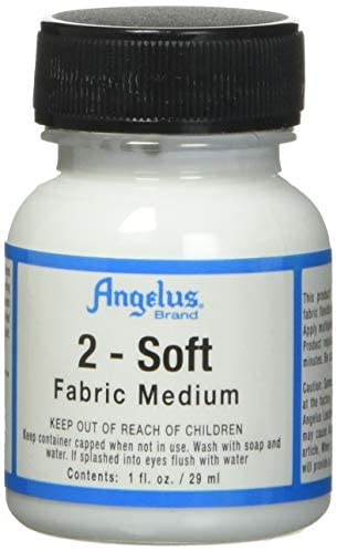Angelus 2-Soft-1 oz Fabric Medium, Clear
