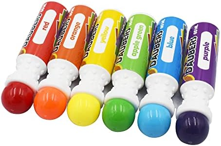 Yuanhe Bingo Daubers Dot Markers Mixed Colors Set of 6 Pack