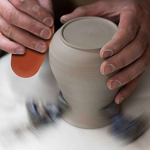 3 PCS 3 Size Mud Tools Rib Pottery Clay Ribs Soft Rubber Pottery Rib for Pottery and Clay Artists