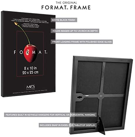 MCS Format Frame Front-Loading Gallery Wall Frame Set, 8 x 10 Inch