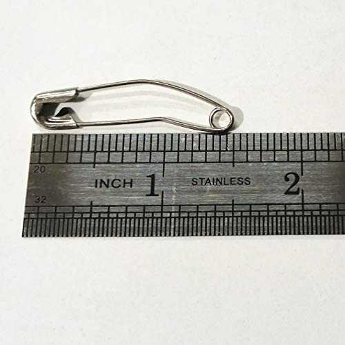 ibotti Curved Safety Pins for Quilting, Basting Pins