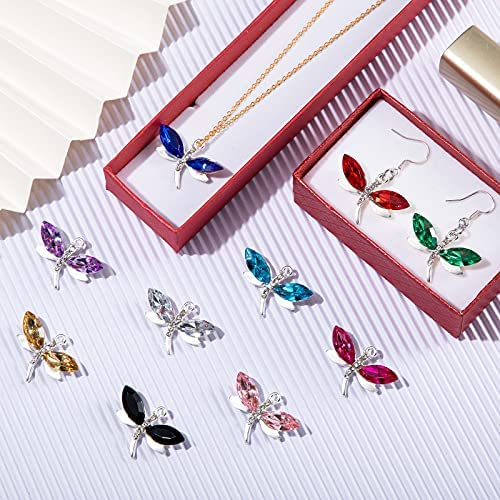 30 Pieces Alloy Dragonfly Charms Mixed Color Dragonfly Charm DIY Dragonfly Craft Supplies Cute Jewelry Making Dragonfly Charms Metal Dragonfly Charms Pendants for Necklace Bracelet Crafting Accessory