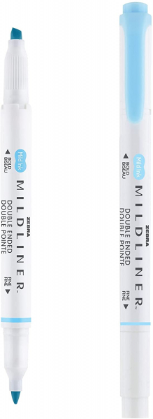 Zebra Pen Pastel Set, Includes 5 Mildliner Highlighters and 5 Sarasa Clip Retractable Gel Pens