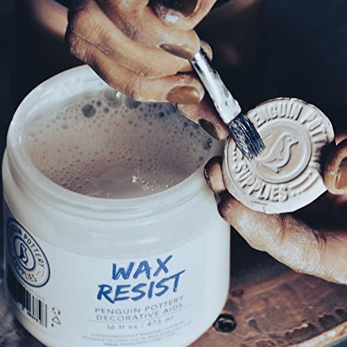 Penguin Pottery - Wax Resist for Glaze and Slip Application (16 oz)