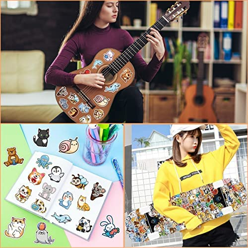 Animal Stickers 300PCS Cute Stickers for Kids/Teens,Stickers for Water Bottles