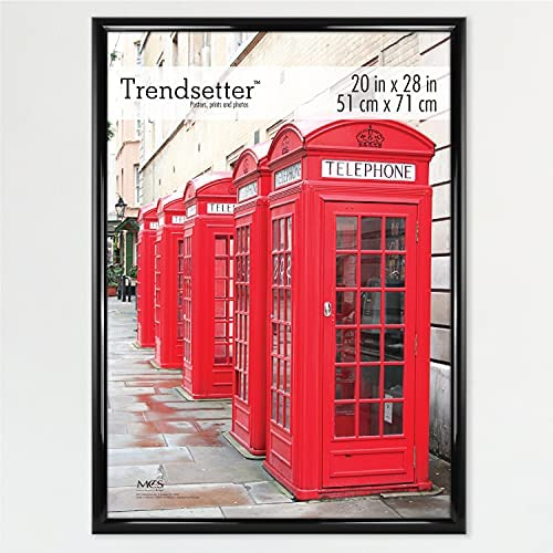 MCS Trendsetter Poster Frame Back-Loading Wall Art & Puzzle Frame, 20 x 28 Inch