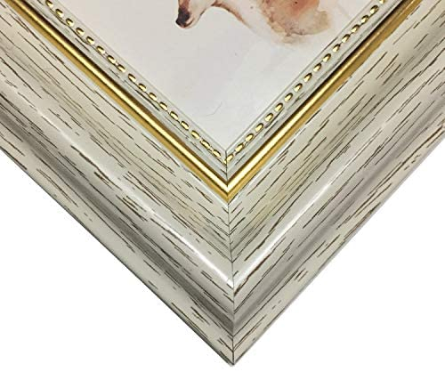 3.5x3.5 Picture Frame White (Cream Color) Square Photo Frame Desktop Display Mount on the wall. The front opening size 2.9x2.9. Plastic Panel (not Glass), Plastic Packaging (not Carton Packaging).