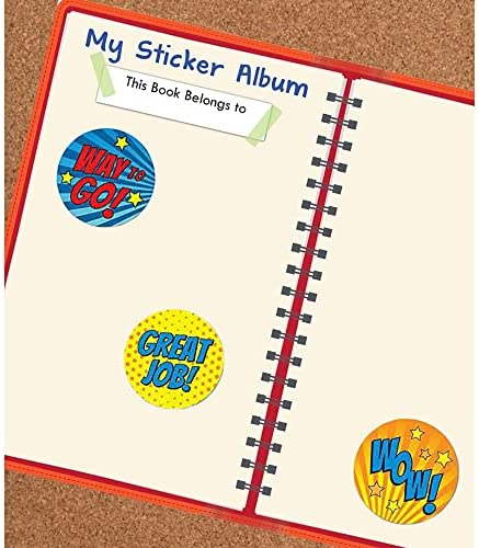 HOHAMN Motivational Stickers for Kids 1.5 Inch 500PCS Reward Stickers for Students Teachers School Stickers