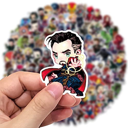 100Pcs Teens Superheros Stickers,Avengers Decals