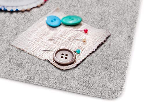 Tidy Monster 17''x13.5'' Wool Pressing Mat for Quilting, 100% Wool from New Zealand