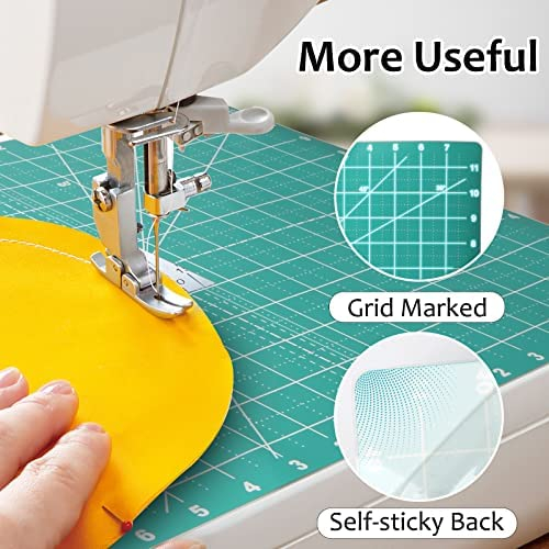 Free Motion Quilting Slider Mat with Tacky Back, Self-Sticky Quilting Accessory Slip Mat