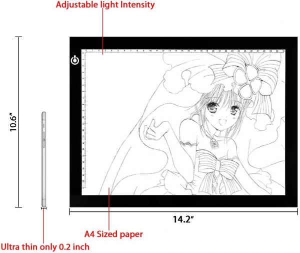 Portable A4 Tracing LED Copy Board