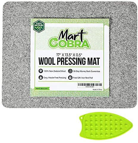 Wool Pressing Mat for Quilting, Wool Ironing Mat for Quilters