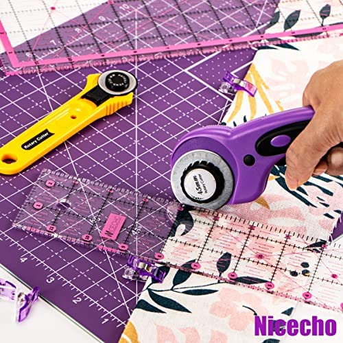 Rotary Cutter Set,Nicecho Sewing Quilting Supplies