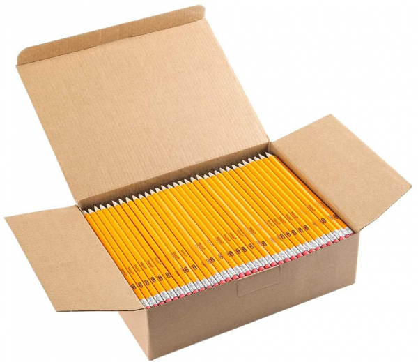 Wood-Cased #2 HB Pencils, Yellow