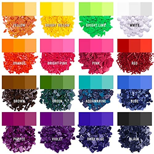 Candle Dyes - Wax Dyes for Candle Making - Color Chips for Candle Making - Wax Dye Flakes - Candle Wax Color Chips - Soy Candle Color Dyes