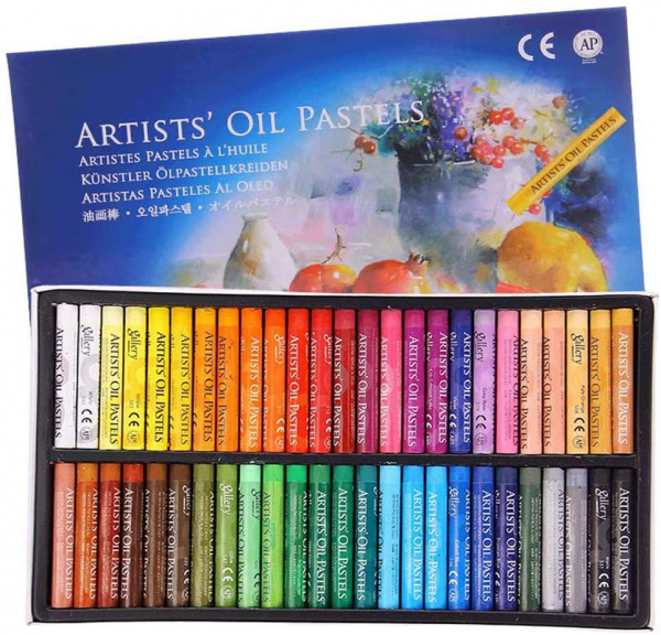 Oil Pastel Set,Professional Painting Soft Oil Pastels Drawing Graffiti Art Crayons Washable Round Non Toxic Pastel Sticks for Artist