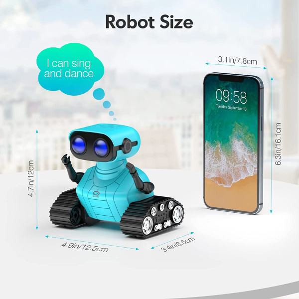 Rechargeable RC Robots for Kids Boys