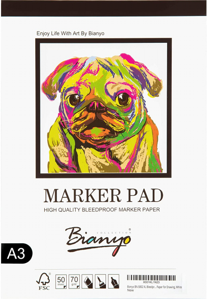 Bleedproof Marker Paper Pad, A3(11.69